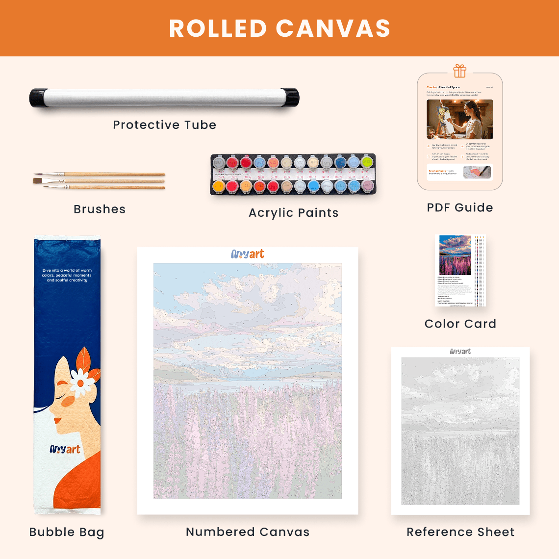 Paint by numbers - Breeze Grove - MyArt