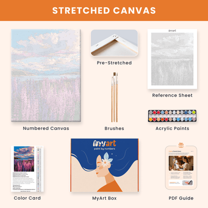 Paint by numbers - Breeze Grove - MyArt