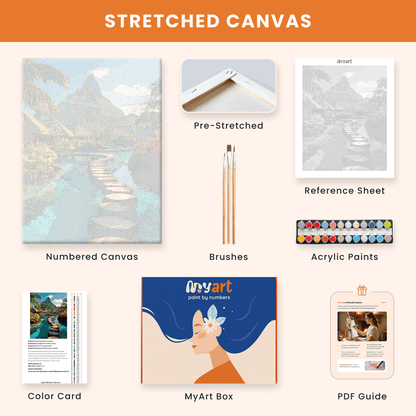 Paint by numbers - Breeze Journey - MyArt