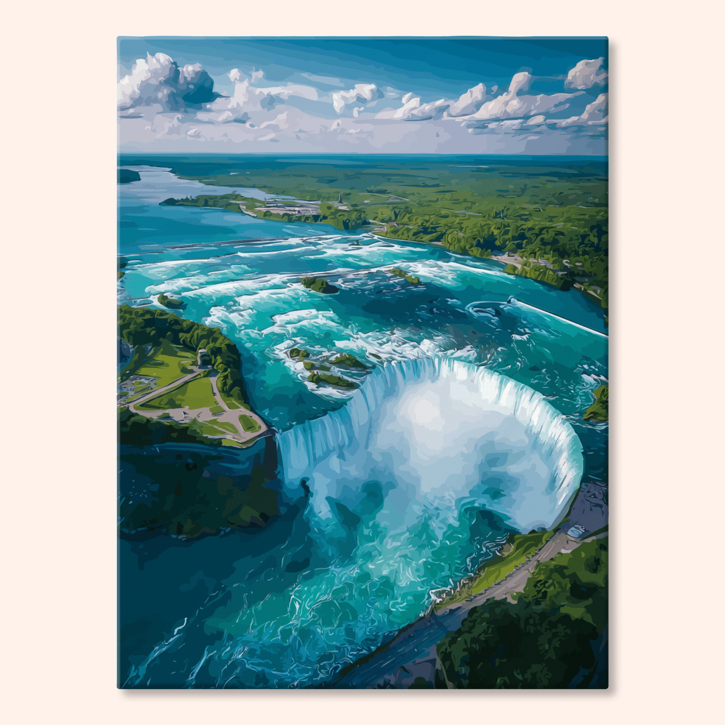 Paint by numbers - Breeze Lagoon - MyArt