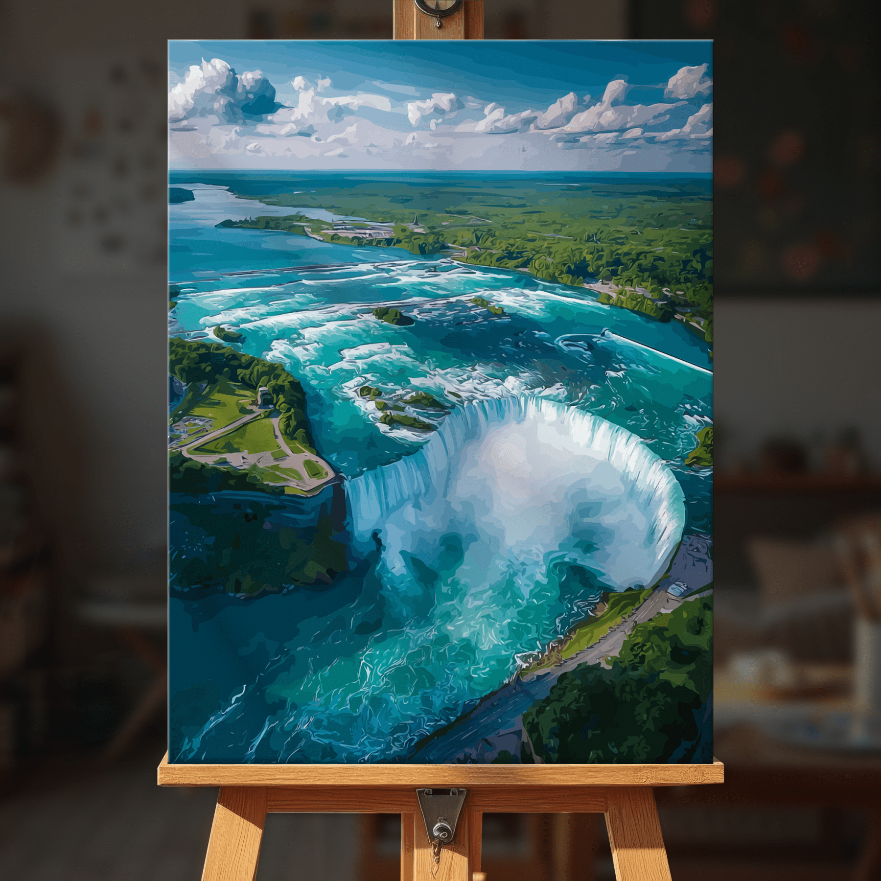 Paint by numbers - Breeze Lagoon - MyArt