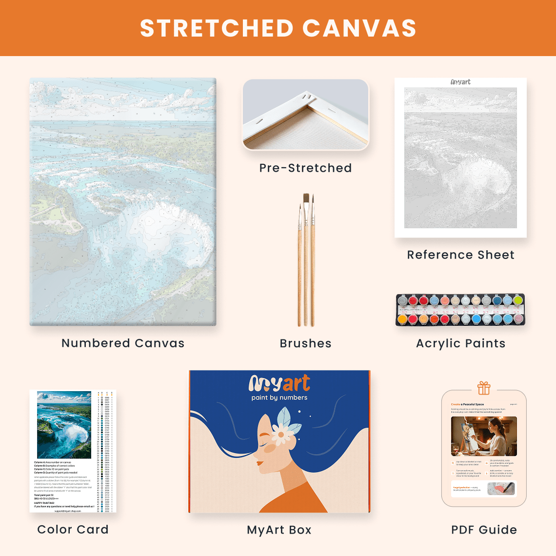 Paint by numbers - Breeze Lagoon - MyArt