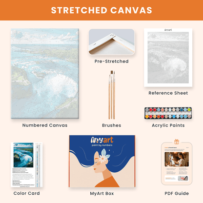 Paint by numbers - Breeze Lagoon - MyArt