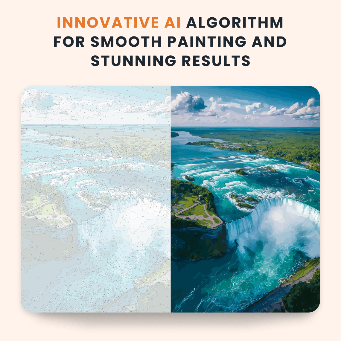 Paint by numbers - Breeze Lagoon - MyArt