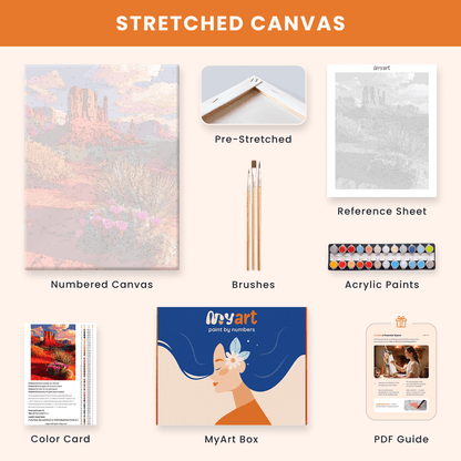 Paint by numbers - Breeze Lake - MyArt