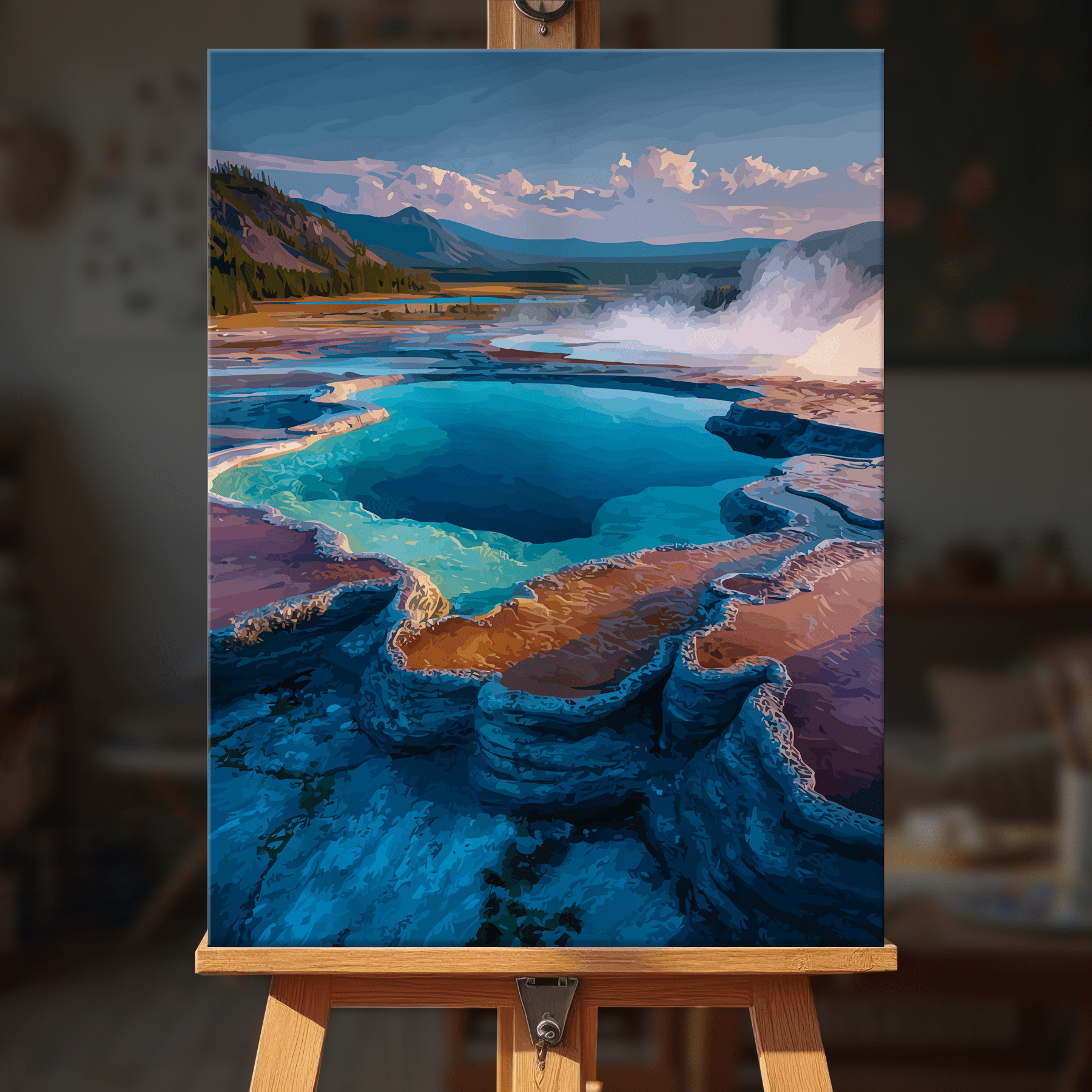 Paint by numbers - Breeze Meadow - MyArt