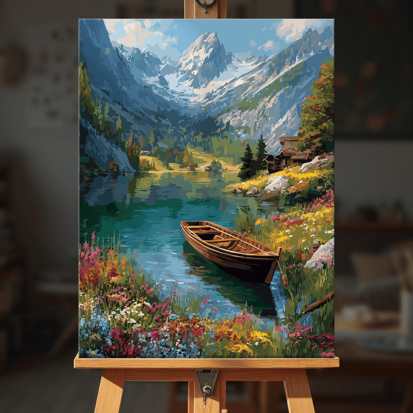 Paint by numbers - Breeze Path - MyArt