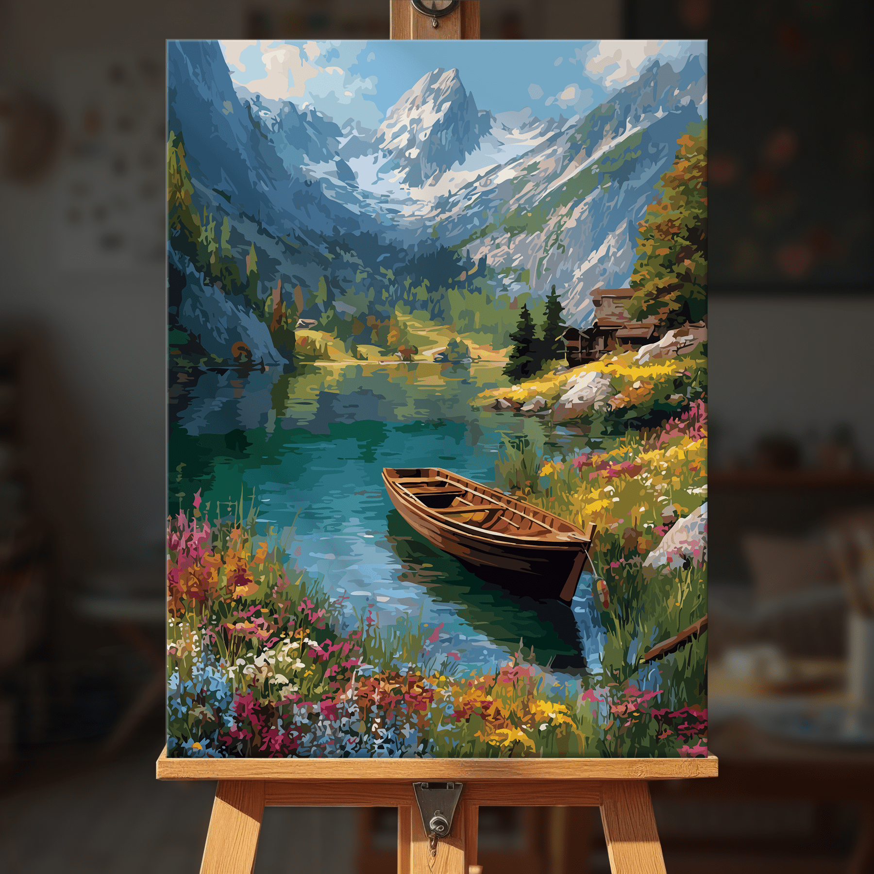 Paint by numbers - Breeze Path - MyArt