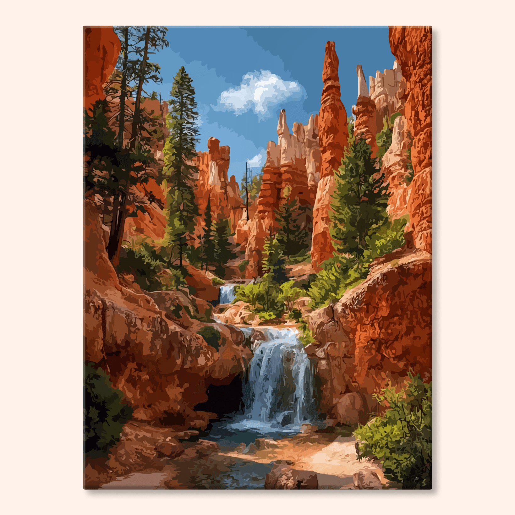 Paint by numbers - Breeze River - MyArt