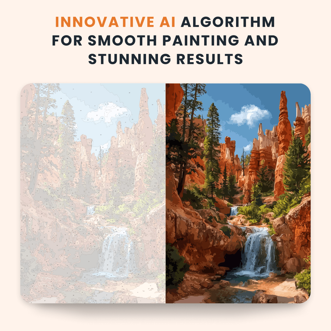 Paint by numbers - Breeze River - MyArt