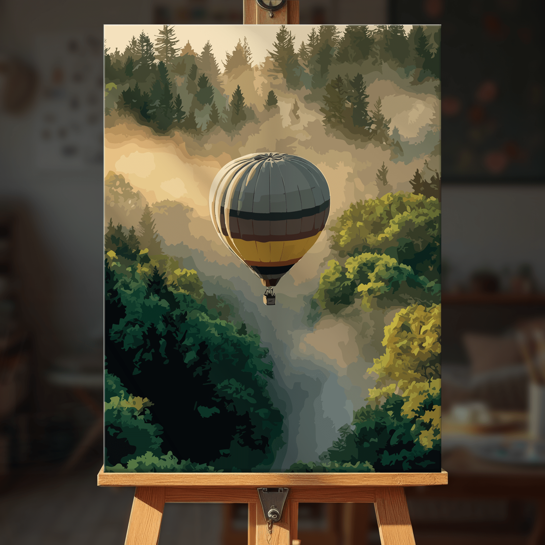 Paint by numbers - Breeze Sky - MyArt