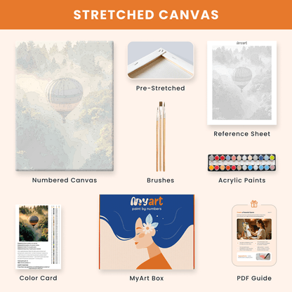 Paint by numbers - Breeze Sky - MyArt