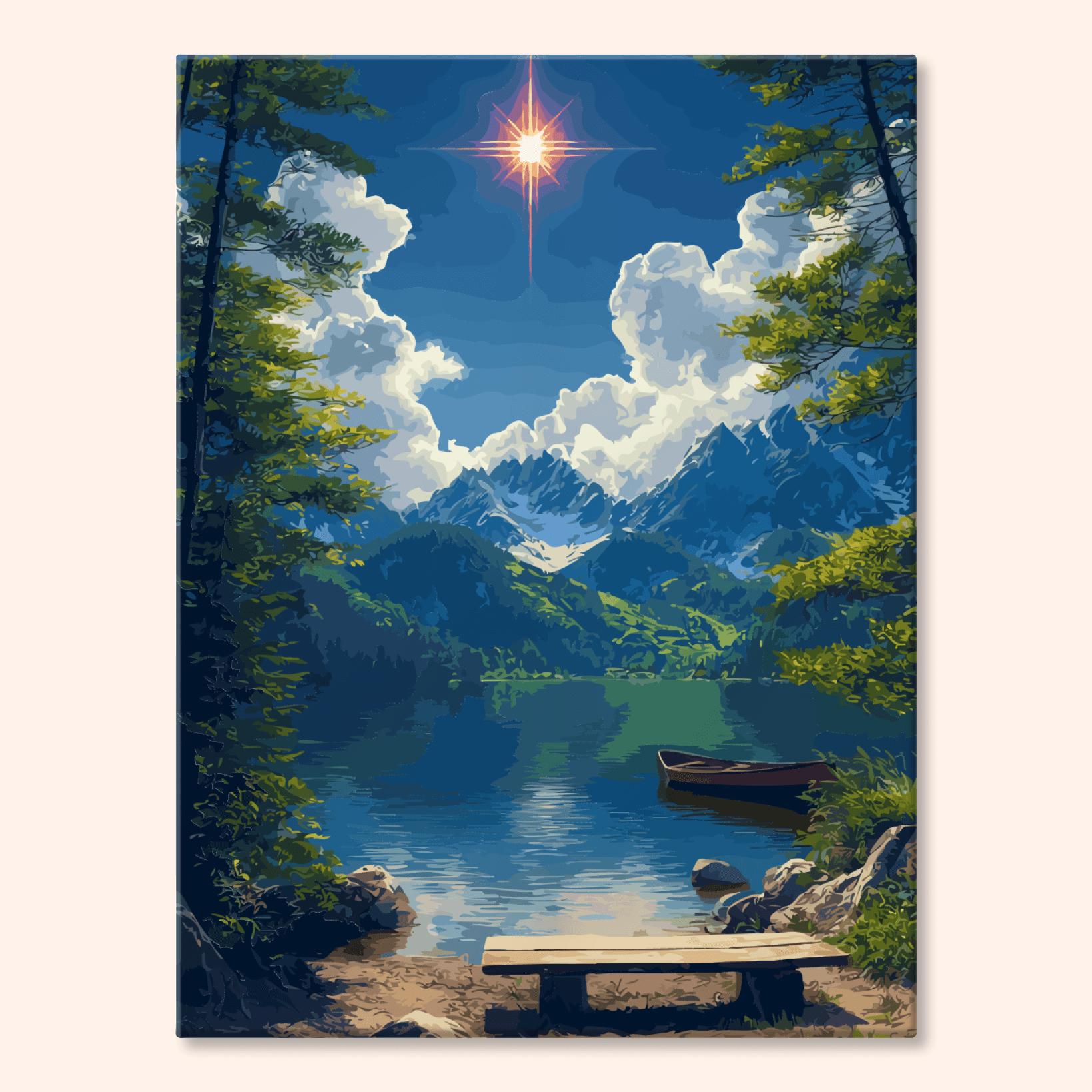 Paint by numbers - Breeze Valley - MyArt