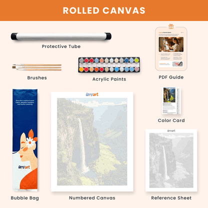 Paint by numbers - Breeze Whisper - MyArt