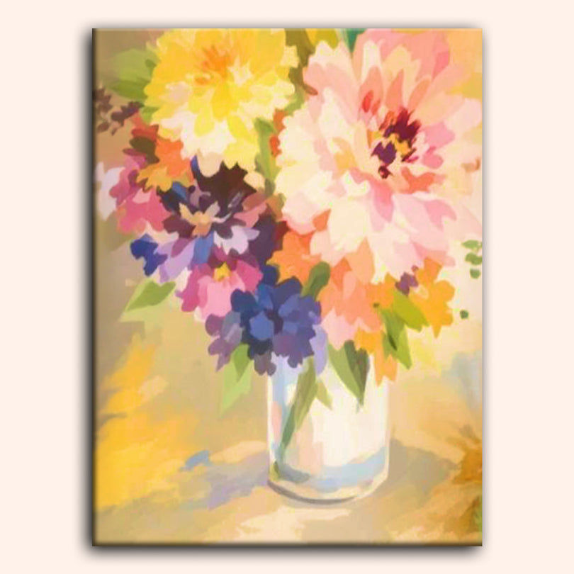 Paint by numbers - Bright Bloom - MyArt