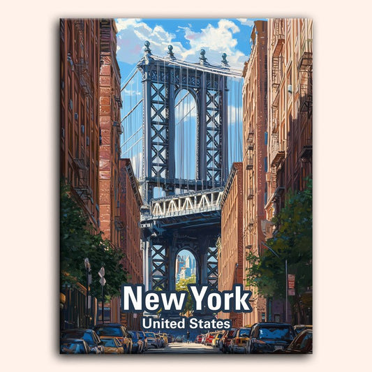 Paint by numbers - Brooklyn View - MyArt