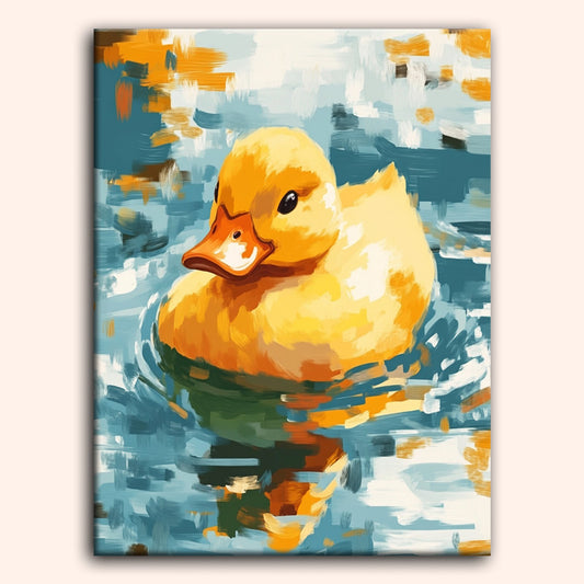 Brushstroke Pond Wanderer