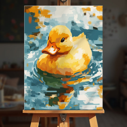 Brushstroke Pond Wanderer
