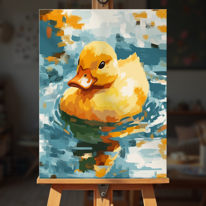 Brushstroke Pond Wanderer