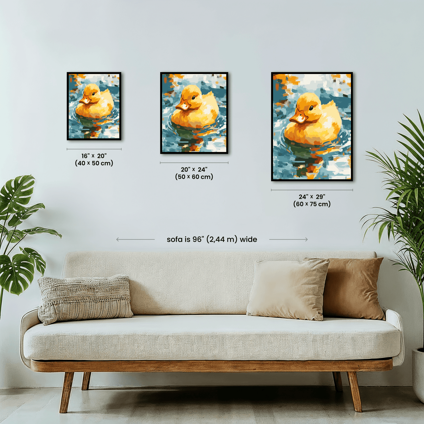 Paint by numbers - Brushstroke Pond Wanderer - MyArt