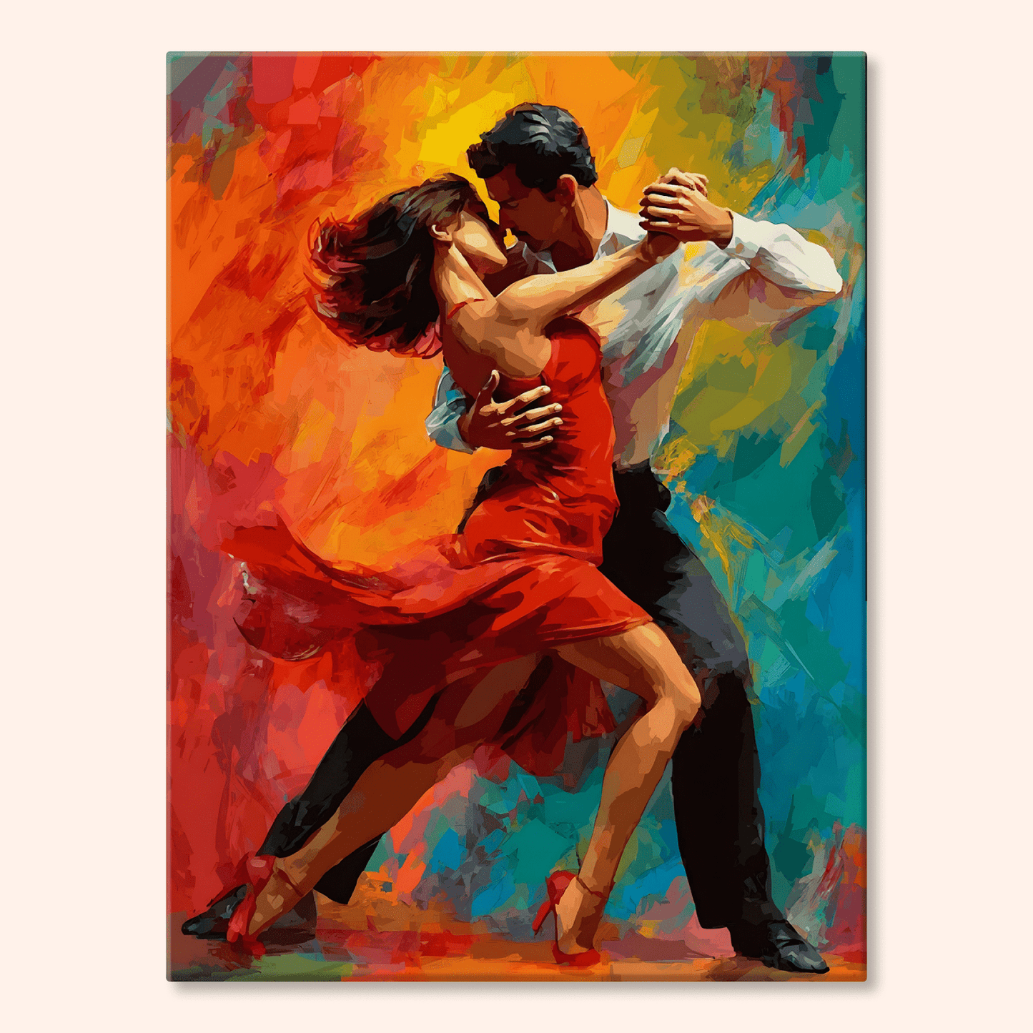 Paint by numbers - Burning Tango - MyArt