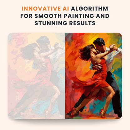 Paint by numbers - Burning Tango - MyArt