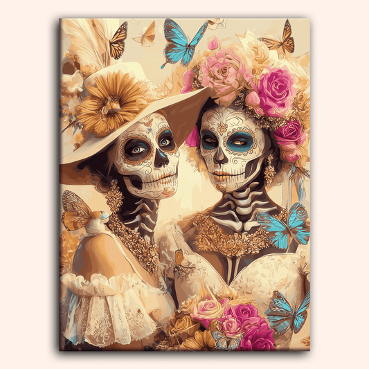 Paint by numbers - Butterfly Bones - MyArt