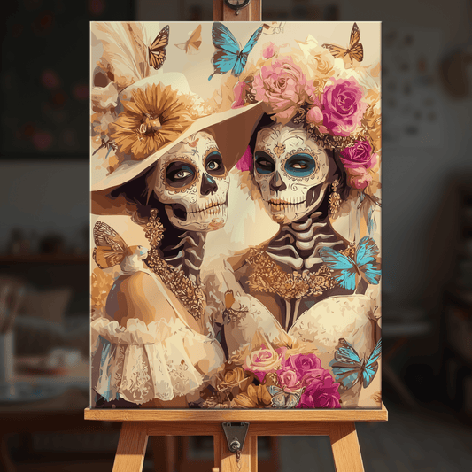 Paint by numbers - Butterfly Bones - MyArt