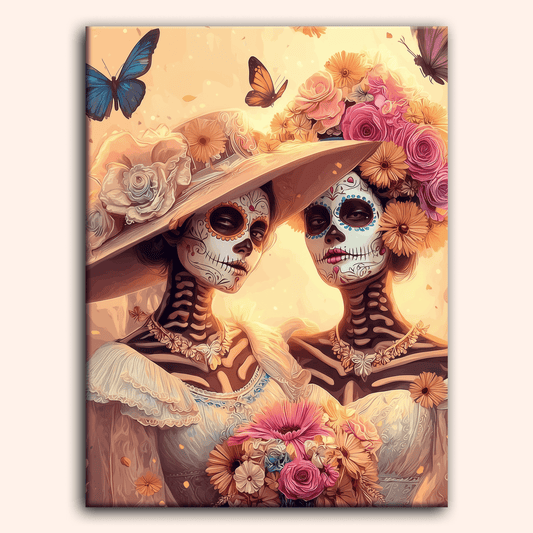Paint by numbers - Butterfly Ladies - MyArt
