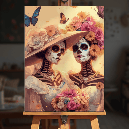 Paint by numbers - Butterfly Ladies - MyArt