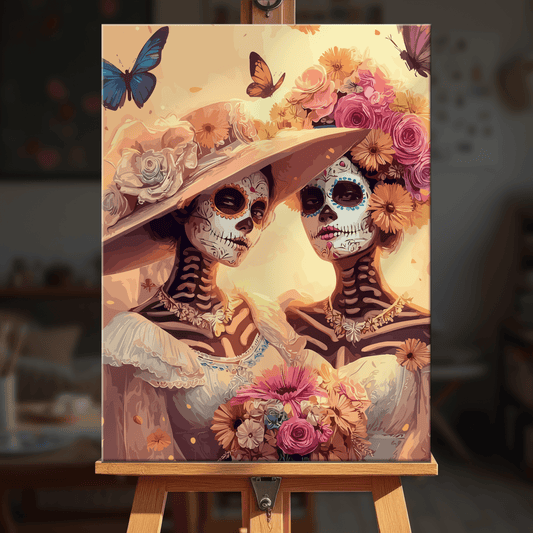 Paint by numbers - Butterfly Ladies - MyArt