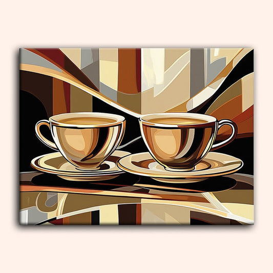 Paint by numbers - Cafe Flow - MyArt