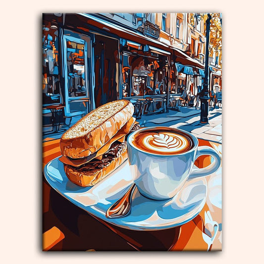 Paint by numbers - Cafe Vibes - MyArt