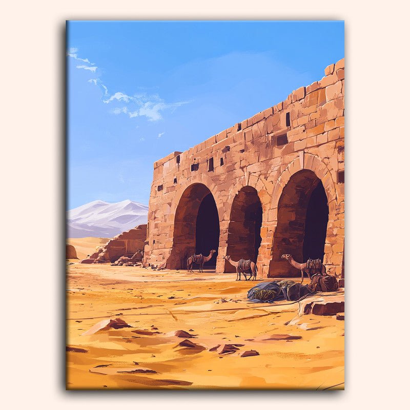 Paint by numbers - Camel Stop - MyArt