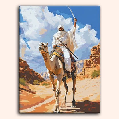 Paint by numbers - Camel Warrior - MyArt