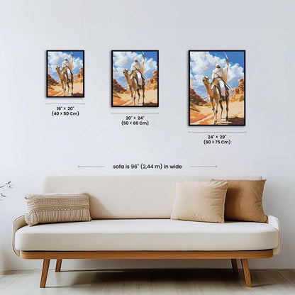 Paint by numbers - Camel Warrior - MyArt