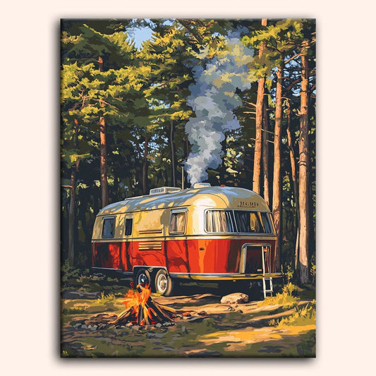 Paint by numbers - Campfire Haven - MyArt