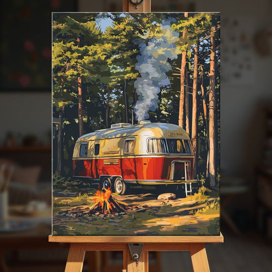 Paint by numbers - Campfire Haven - MyArt