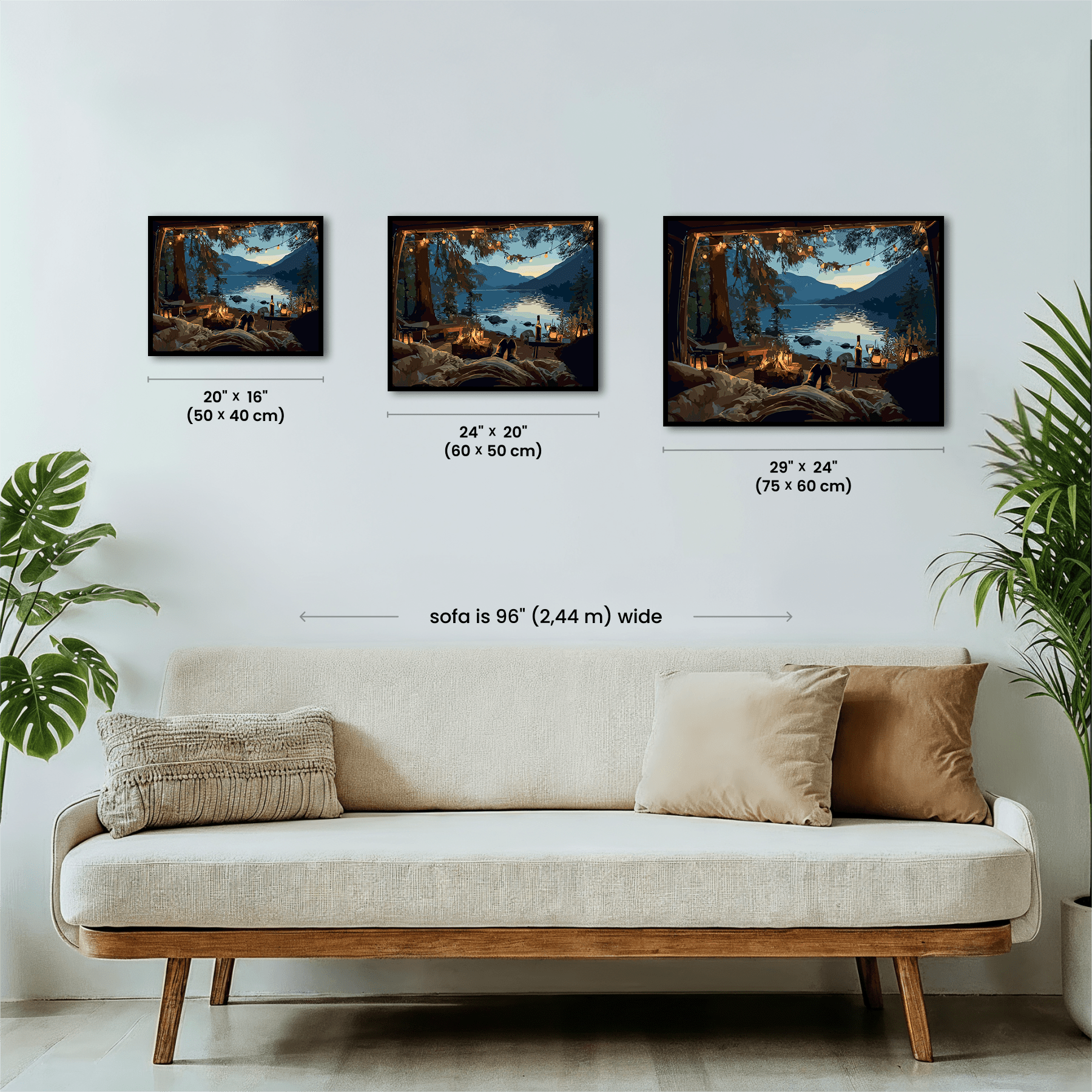 Paint by numbers - Campfire Bliss - MyArt