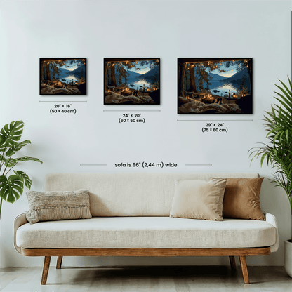 Paint by numbers - Campfire Bliss - MyArt