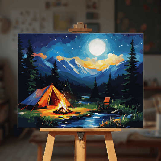 Paint by numbers - Campfire Dreams - MyArt