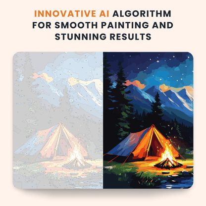 Paint by numbers - Campfire Dreams - MyArt