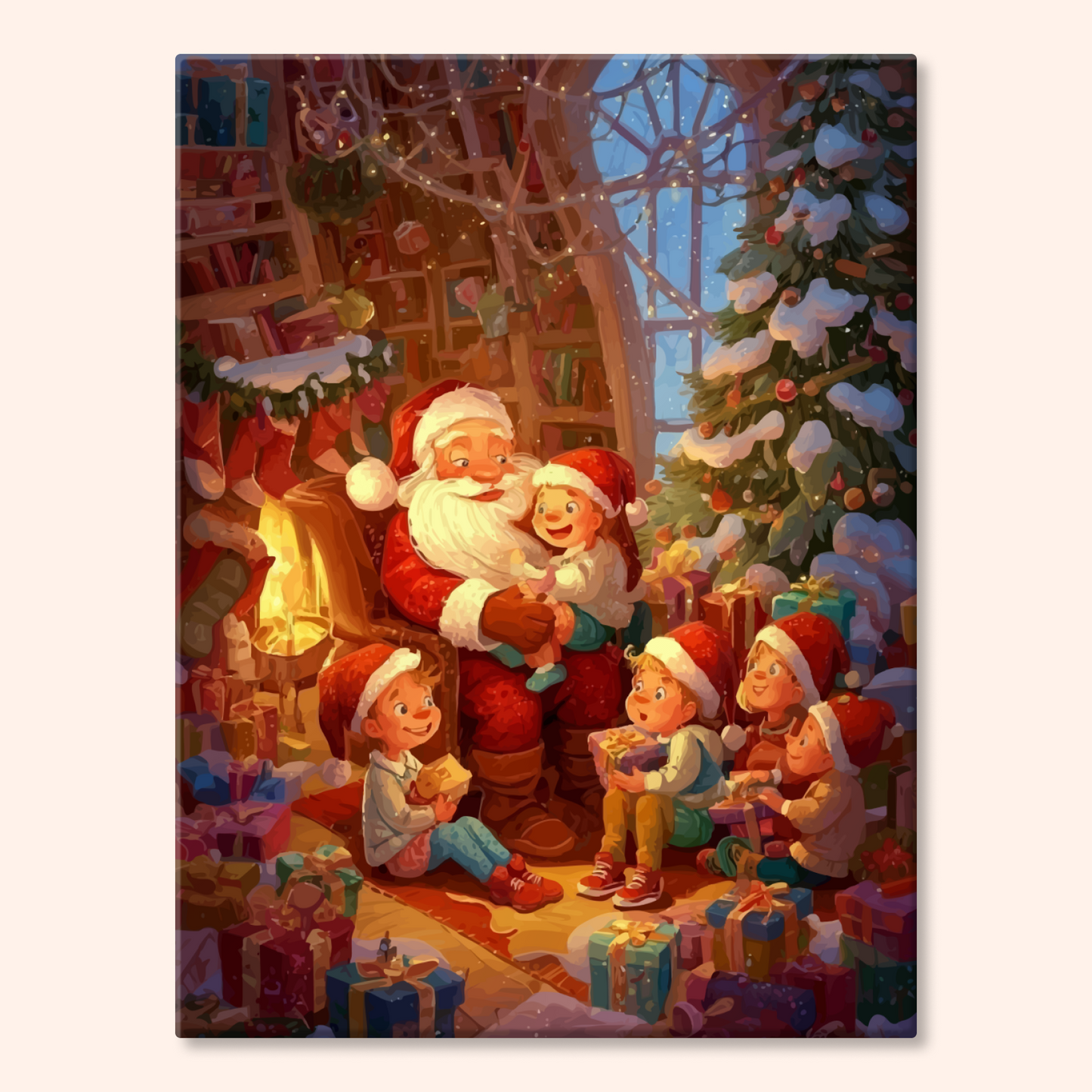 Campfire Santa