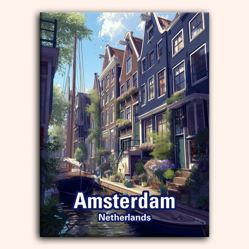 Paint by numbers - Canal Houses - MyArt