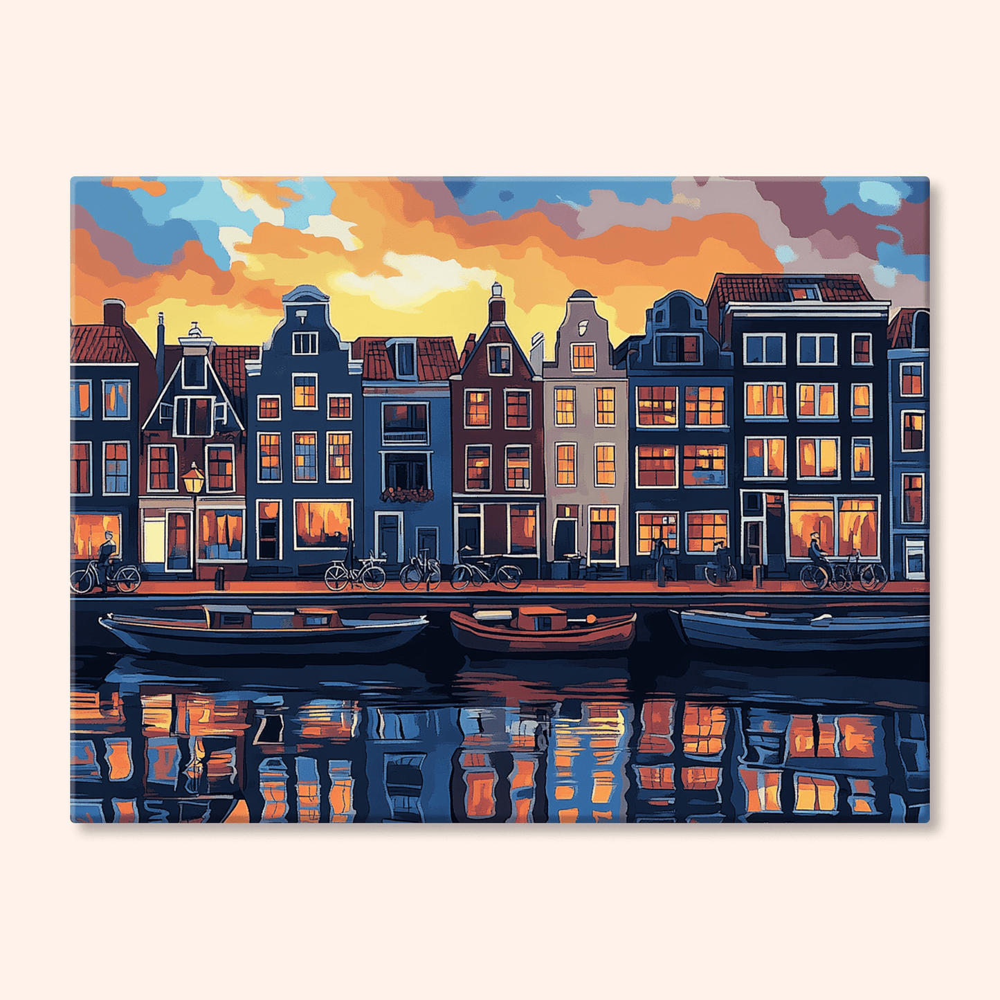 Paint by numbers - Canal Glow - MyArt