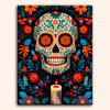 Candle Calavera