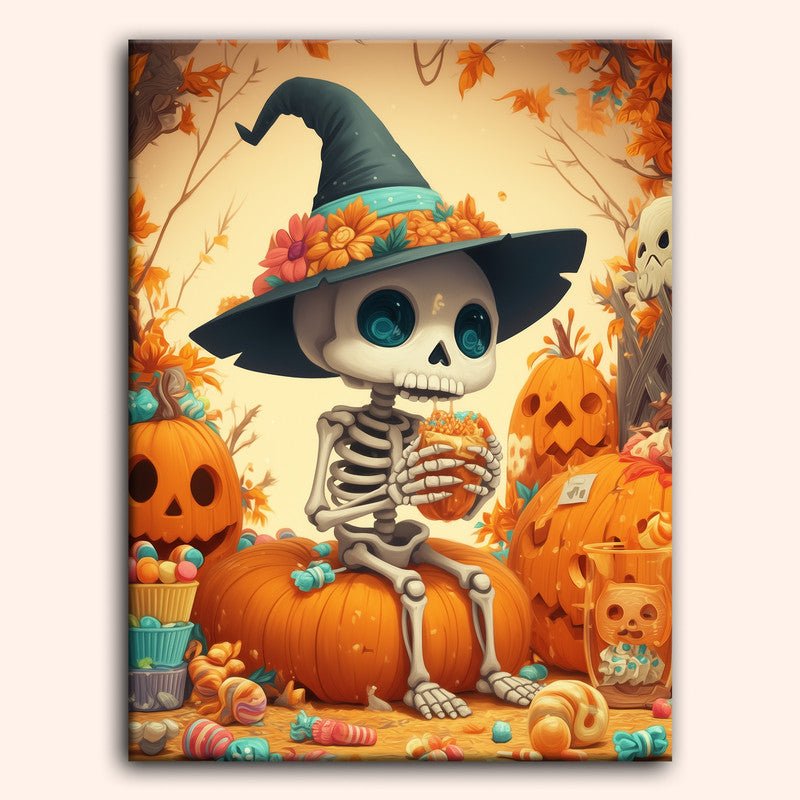 Paint by numbers - Candy Skeleton - MyArt