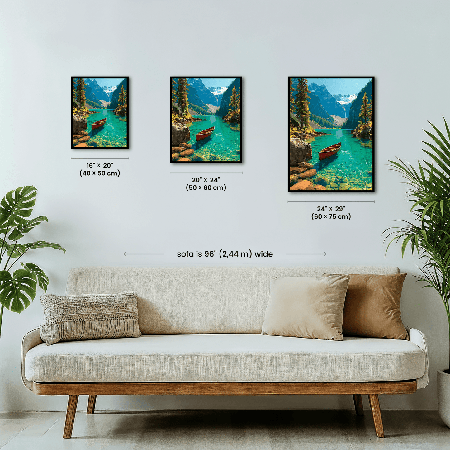 Paint by numbers - Canoe Lake - MyArt