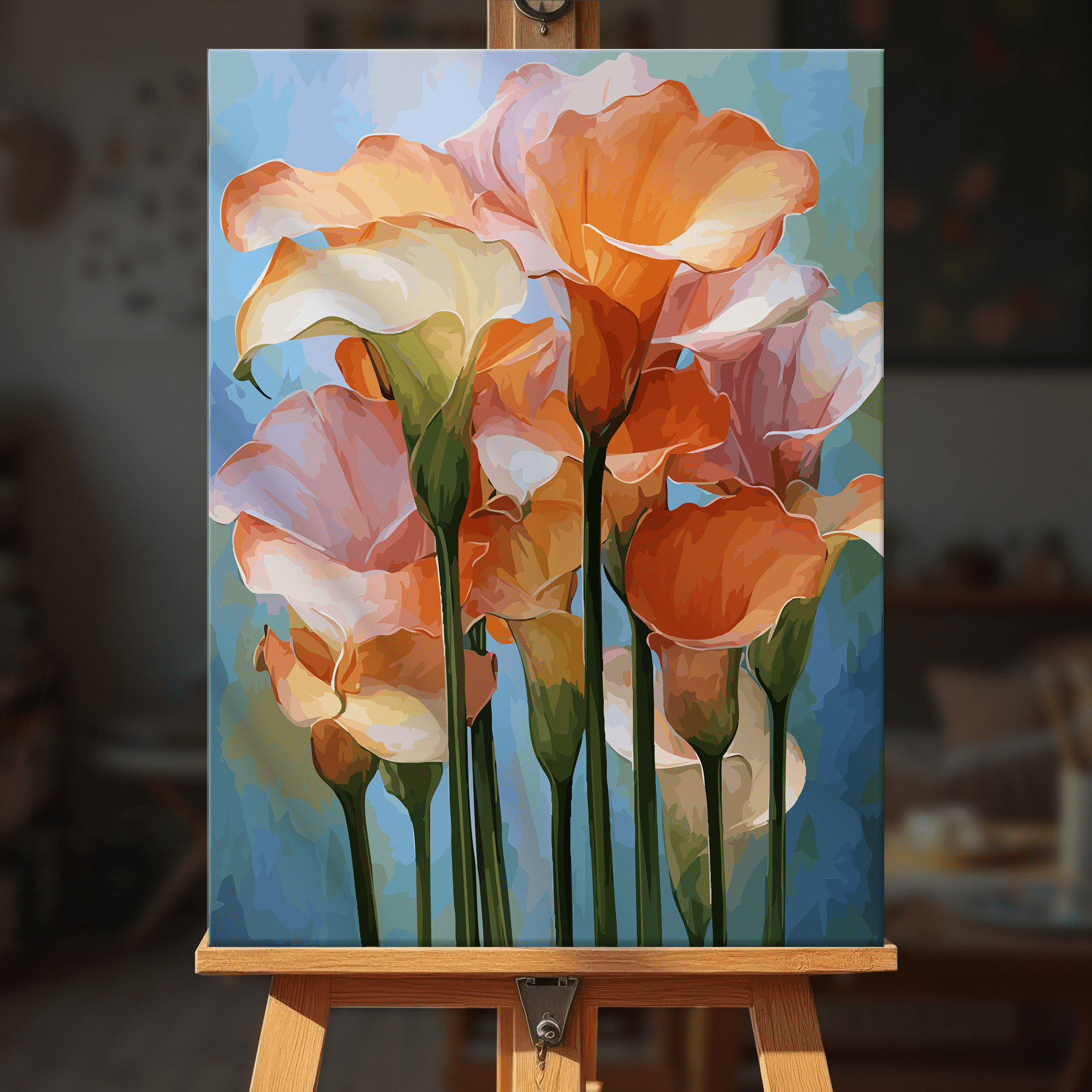 Paint by numbers - Canvas of Light - MyArt