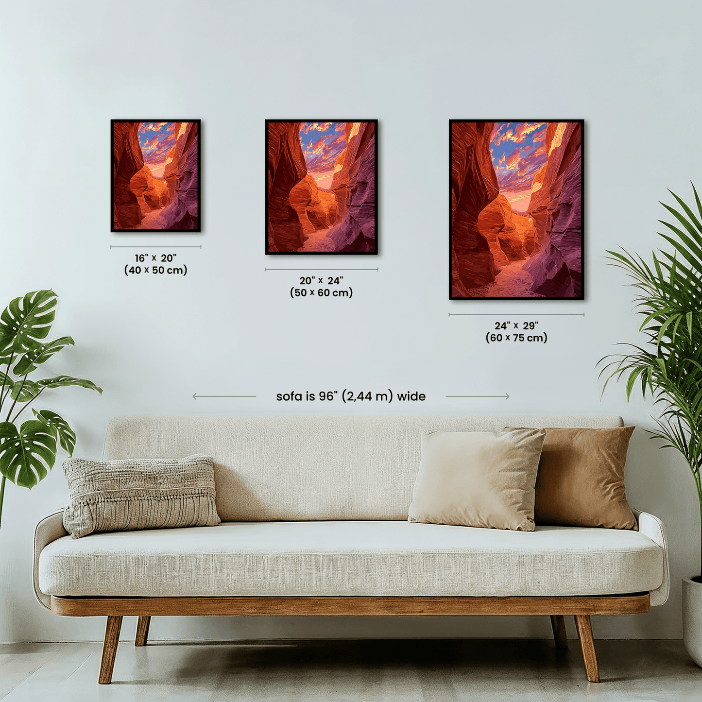 Paint by numbers - Canyon Glow - MyArt